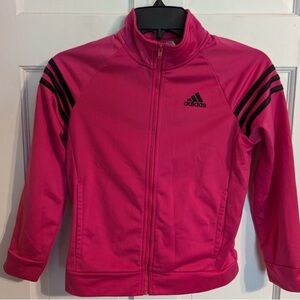 Adidas Kids Pink Jacket